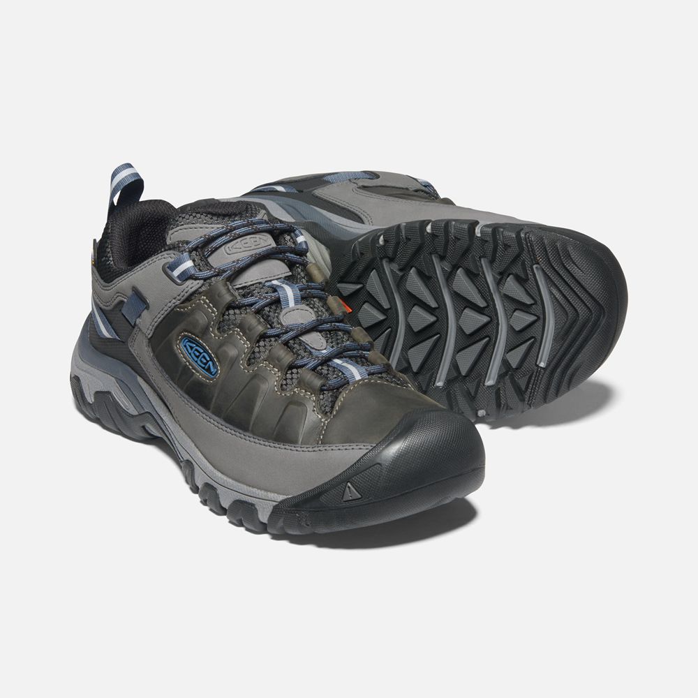 Keen Vandringsskor Herr Mörk Grå - Targhee Iii Waterproof Wide - 846079XIG